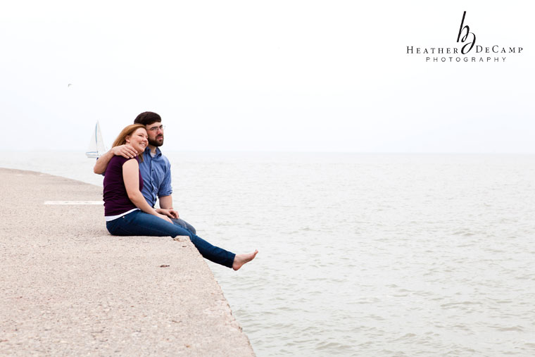north Ave Beach Engagement Pictures