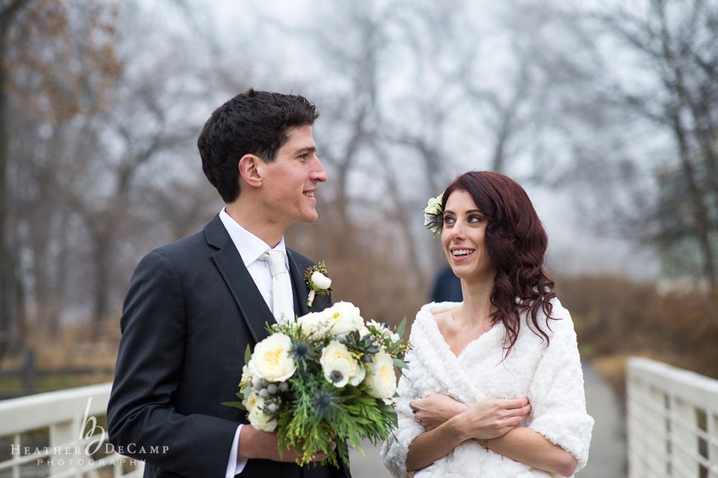 Heather DeCamp is a Chicago Wedding Photographer at the Peggy Notebaert Nature Museum in Lincoln Park Chicago