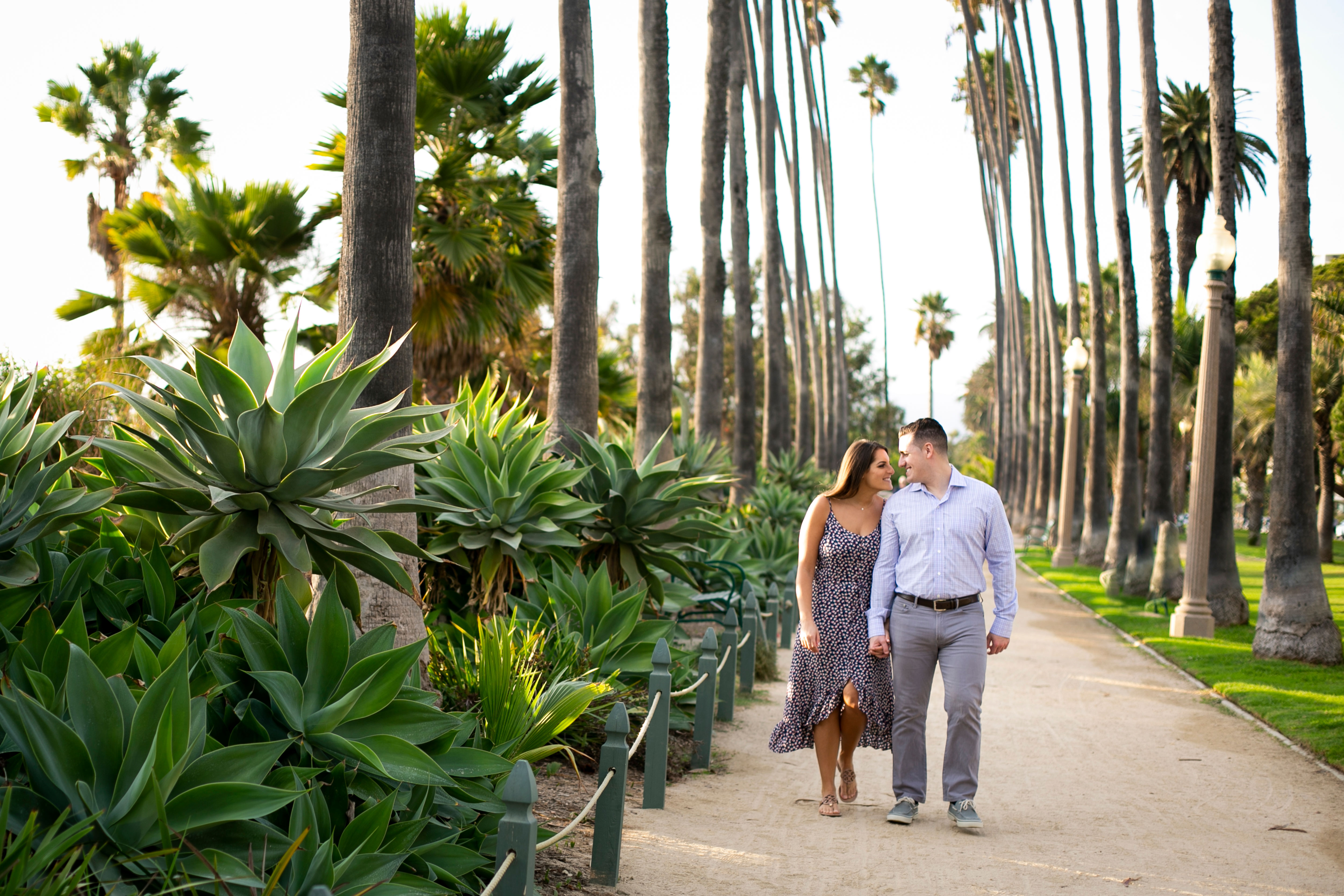 Pacific palisades Engagement session