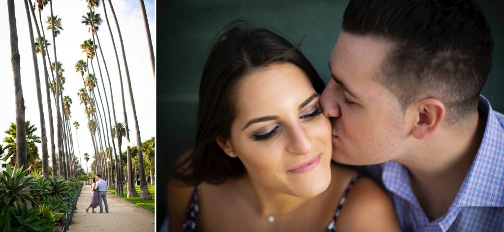 Pacific palisades Engagement session