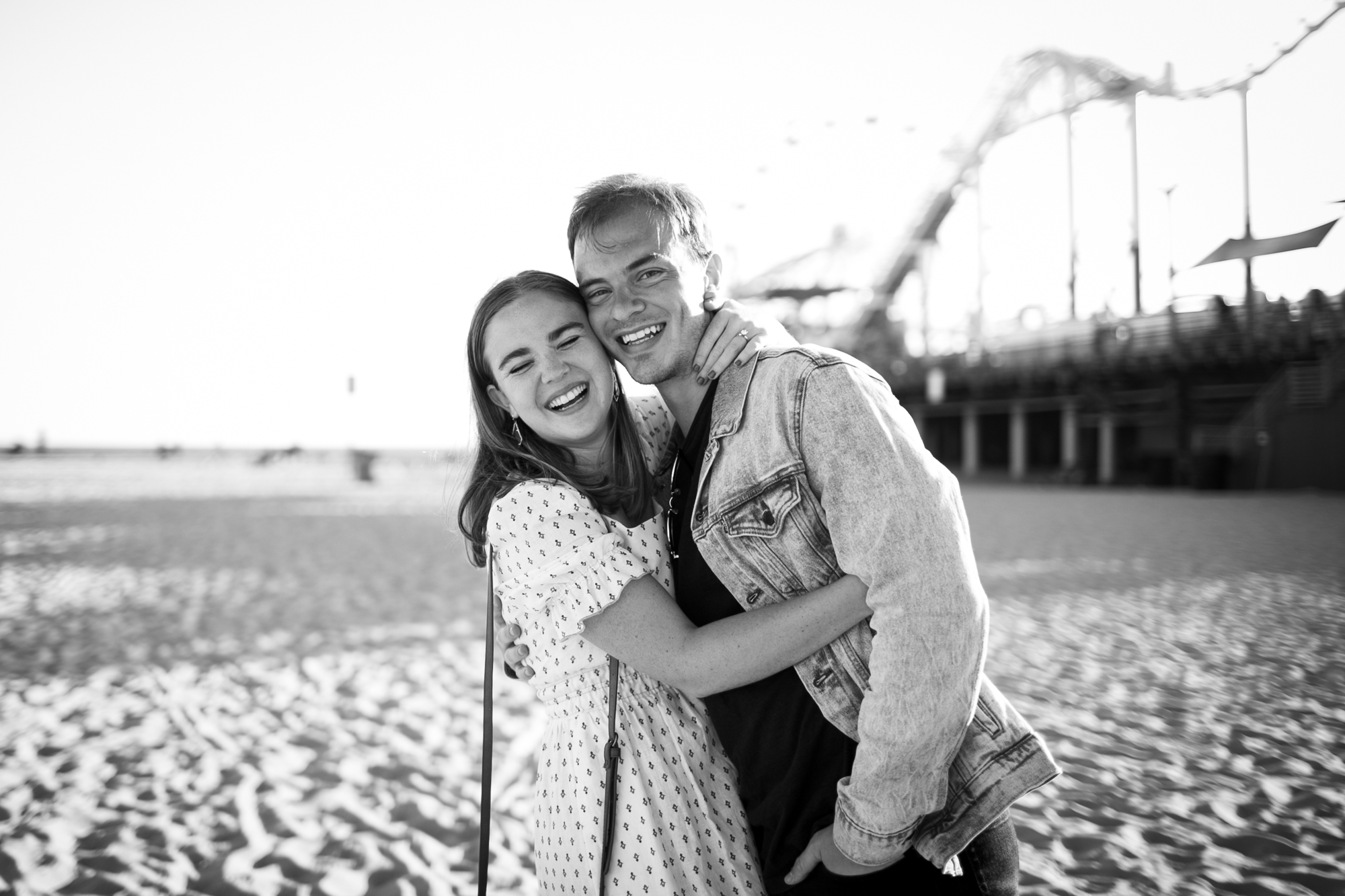Proposal Photographer in Los Angeles at the Santa Monica Pier