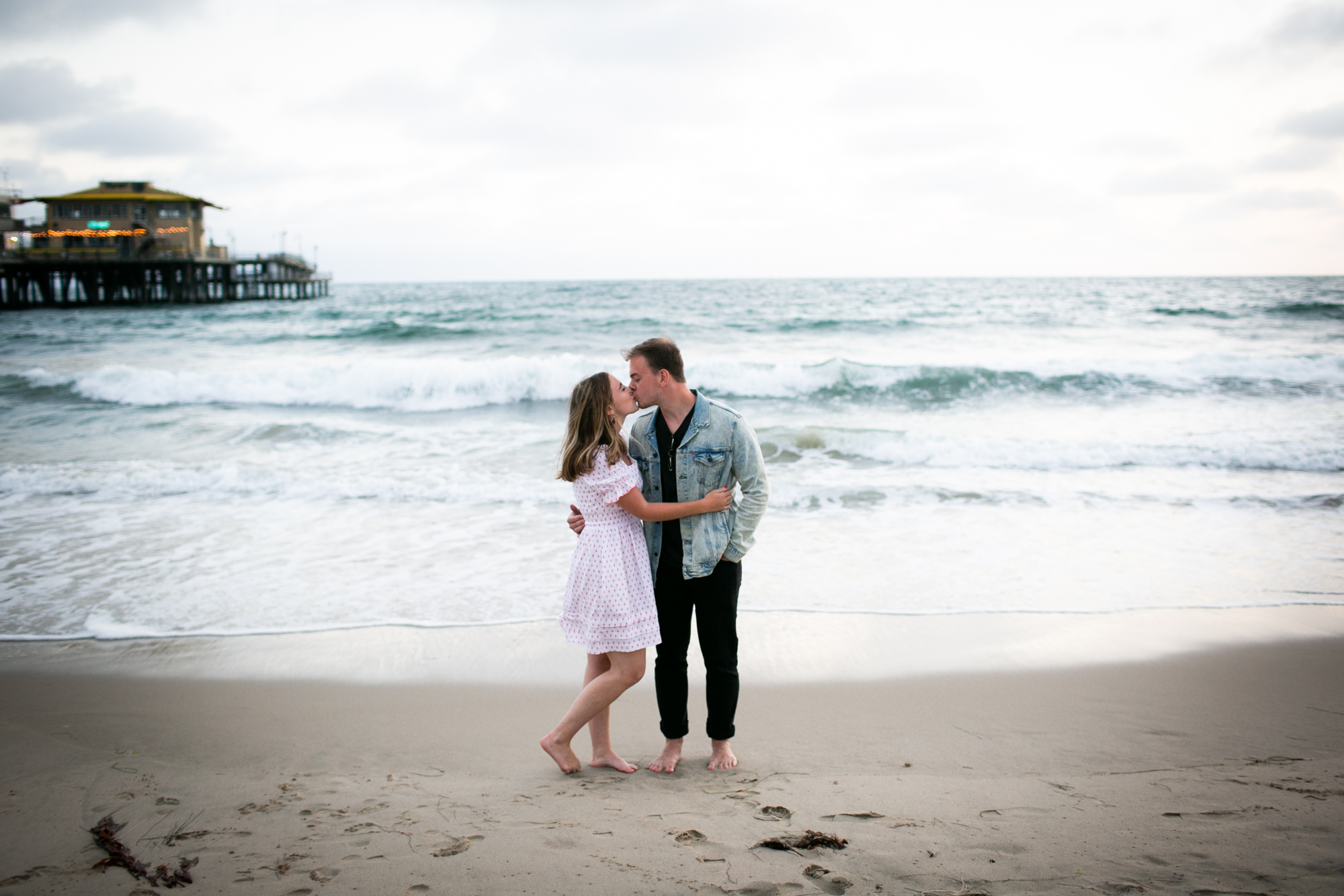 Proposal Photographer in Los Angeles at the Santa Monica Pier