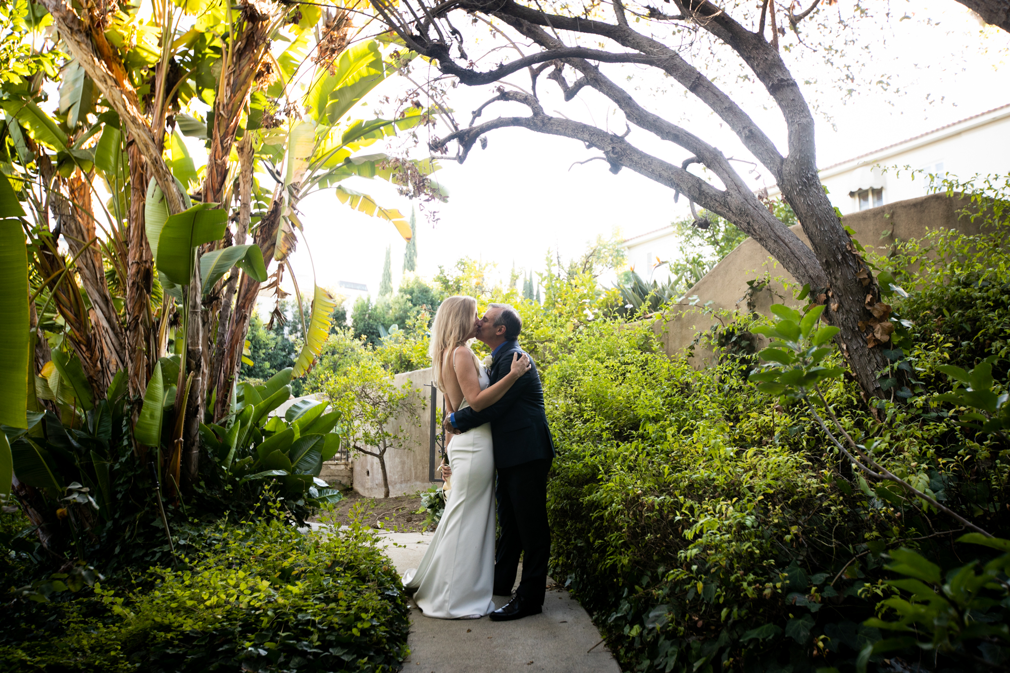 backyard wedding beverly hills photographer